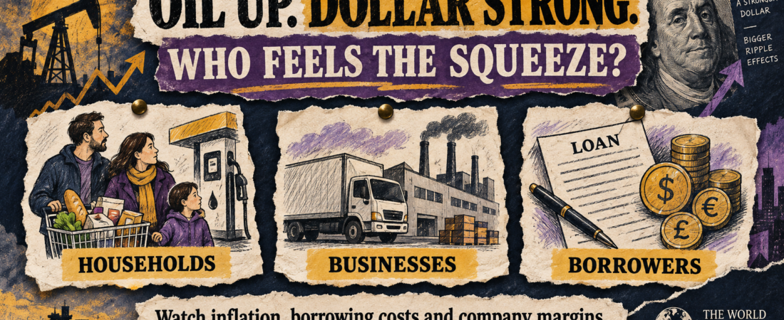 Oil Is Rising and the Dollar Is Strong. Who Feels the Squeeze?